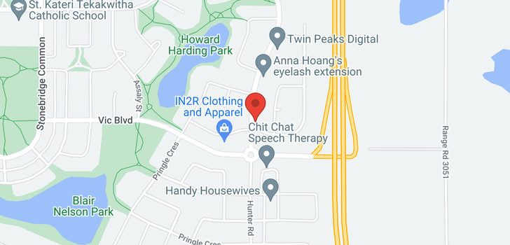 map of 1027 Hunter RD